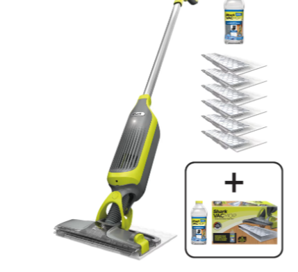 Shark VacMop 2-in-1 Cordless Vacuum Mop with Targeted Spray Complete Kit