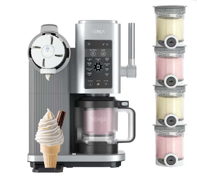 Ninja CREAMi Scoop & Swirl (4 Tub Bundle)
