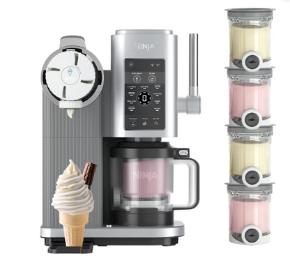 Ninja CREAMi Scoop & Swirl (4 Tub Bundle)
