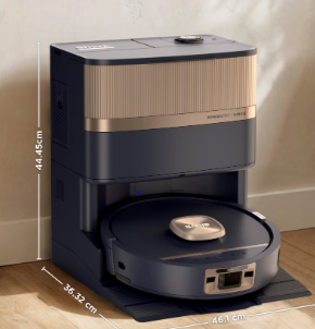 Shark PowerDetect Luxe UV Reveal 2-in-1 Vac & Mop Robot Vacuum – Evergreen