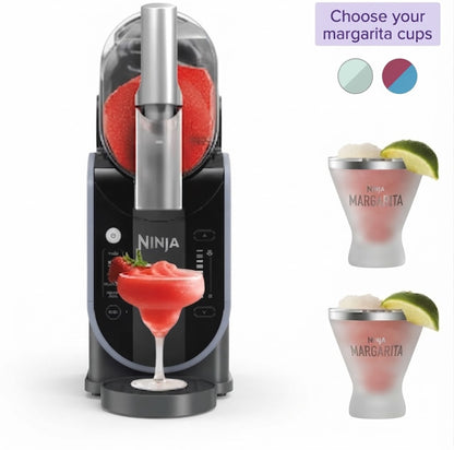 Ninja SLUSHi Frozen Drink Maker with 2-Pack Margarita Cups