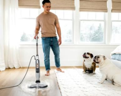 Shark Pet Vacuum and Steam Mop Upright Bundle NZ780S820UK