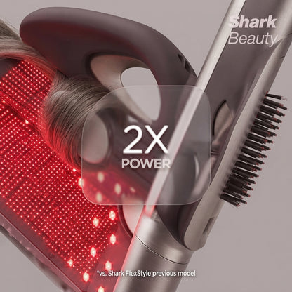 Shark CryoGlow Clinic LED Face + Body System - White Gold