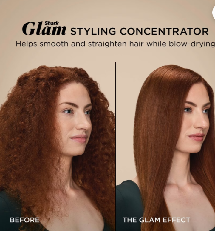 Shark Glam Ceramic & Air Styling and Drying System with FrizzFighter - Pink HD6051SUKPK