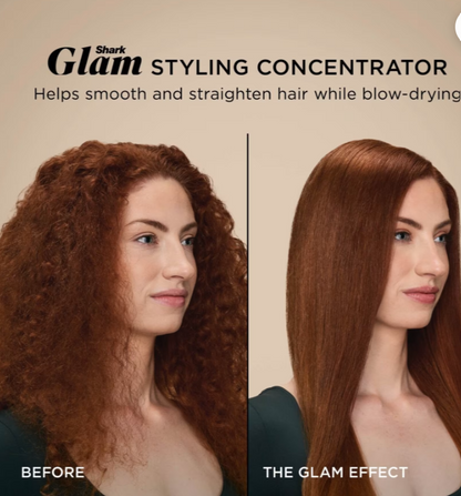 Shark Glam Ceramic & Air Styling and Drying System with FrizzFighter - Pink HD6051SUKPK