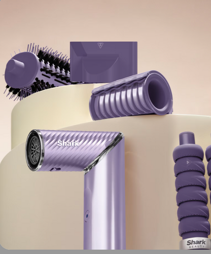 Shark FlexStyle IonCurl Air Styler & Hair Dryer, 4-in-1 - Lilac