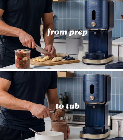 Ninja CREAMi XL 11-in-1 Ice Cream Maker – Navy