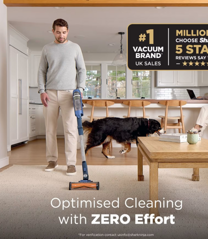 Shark PowerDetect Speed Clean and Empty Pet Pro Cordless Vacuum – Ultramarine IA3241UKT