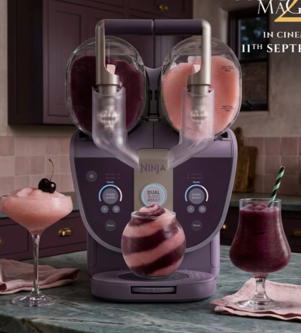 Ninja SLUSHi Twist Frozen Drink Maker - Purple