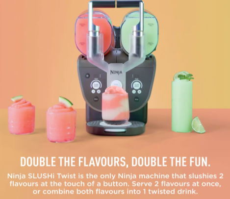 Ninja SLUSHi Twist Frozen Drink Maker - Mocha