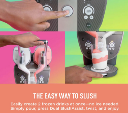 Ninja SLUSHi Twist Frozen Drink Maker - Mocha