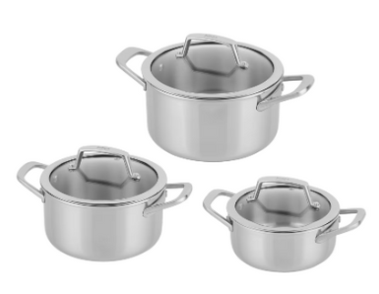 Ninja EverClad Stainless Steel 3-Piece Set C93000DE