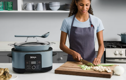 Ninja Foodi 8-in-1 PossibleCooker Slow Cooker & Multi-Cooker Sea Salt Grey [MC1001UK]