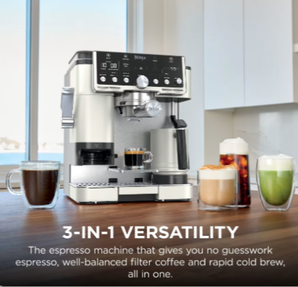 Ninja Luxe Café Pro Espresso Machine - Oat White