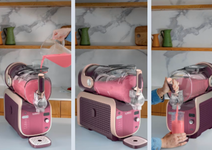 Ninja SLUSHi MAX Frozen Drink Maker - Blood Orange FS605UKOR