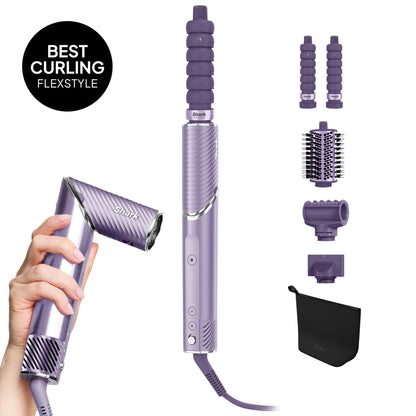 Shark FlexStyle Next Gen IonCurl Air Styler & Hair Dryer, 4-in-1 - Lilac