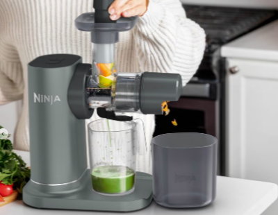 Ninja 3-in-1 Cold Press Juicer, Slicer & Shredder with Anti-Clog Filter JC152UK