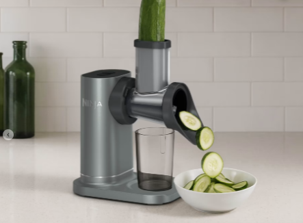 Ninja 3-in-1 Cold Press Juicer, Slicer & Shredder with Anti-Clog Filter JC152UK