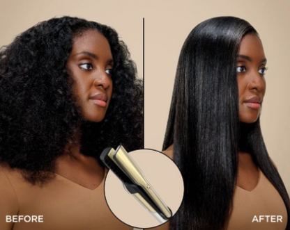 Shark Glam Air Styler, Straightener & Dryer System, Build Your Own 3-in-1 - Gold