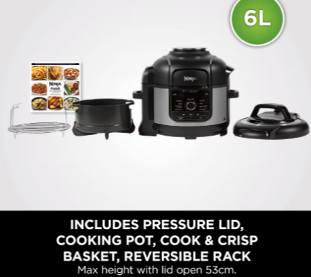 Ninja Foodi 9-in-1 Multi-Cooker 6L OP350UK