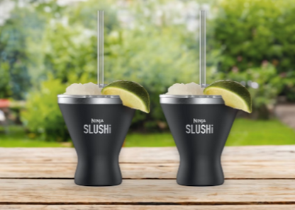 Ninja SLUSHi Frozen Drink Maker with 2-Pack Margarita Cups