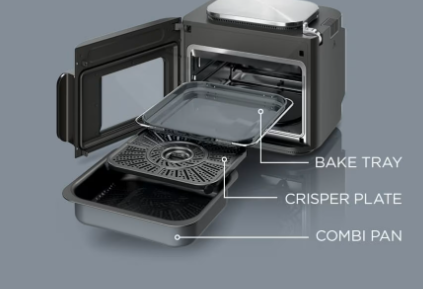 Ninja Combi 12-in-1 Multi-Cooker, Oven & Air Fryer with 4L Casserole Dish Model: SFP7