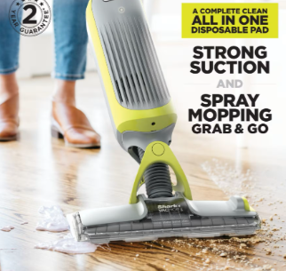 Shark VacMop 2-in-1 Cordless Vacuum Mop with Targeted Spray VM200UK