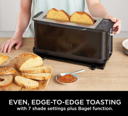 Ninja Foodi 3-in-1 Toaster, Grill & Panini Press [Black] ST200UK