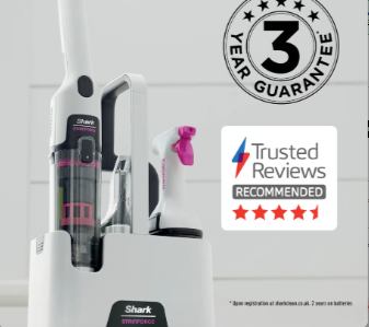 Shark StainForce Cordless Stain-Destroying Spot Cleaner HX100UKT