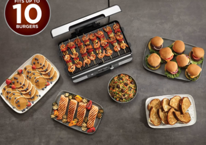 Ninja Sizzle Pro XL Grill & Flat Plate GX101UK
